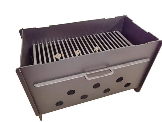 🔥 Foldable Camping Charcoal Grill