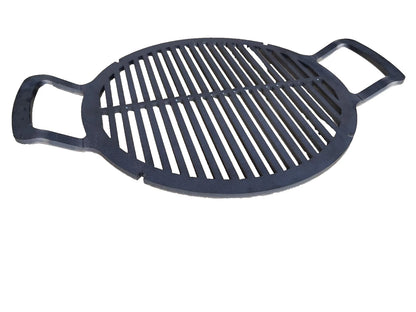 Steel Camping Grill 40 cm – Quick-Fold Charcoal BBQ for Outdoors