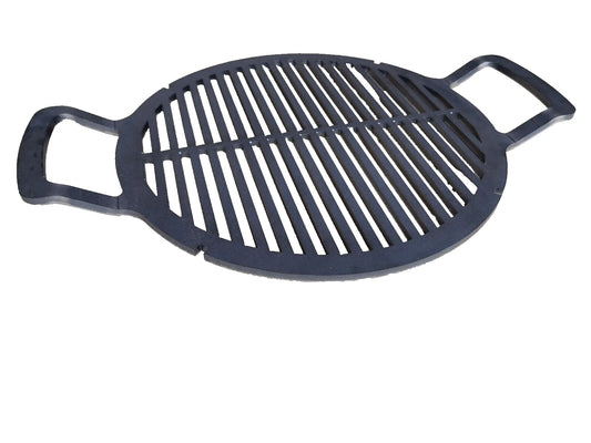 Steel Camping Grill 40 cm – Quick-Fold Charcoal BBQ for Outdoors