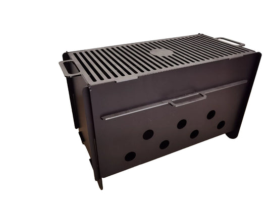 🔥 Foldable Camping Charcoal Grill
